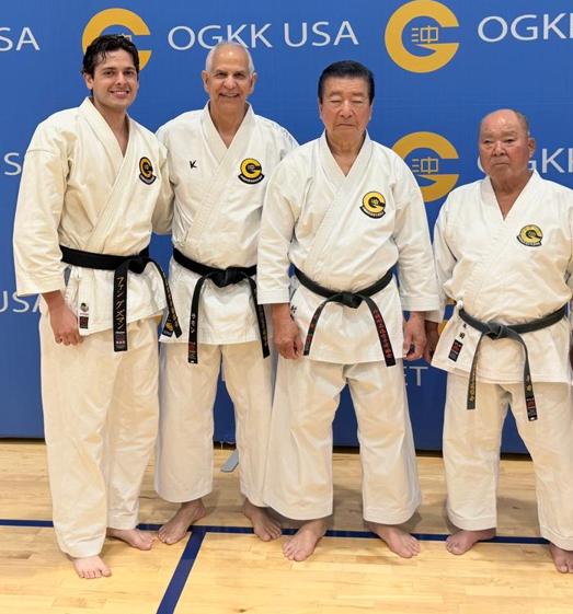 Group photo with senior OGKK USA instructors