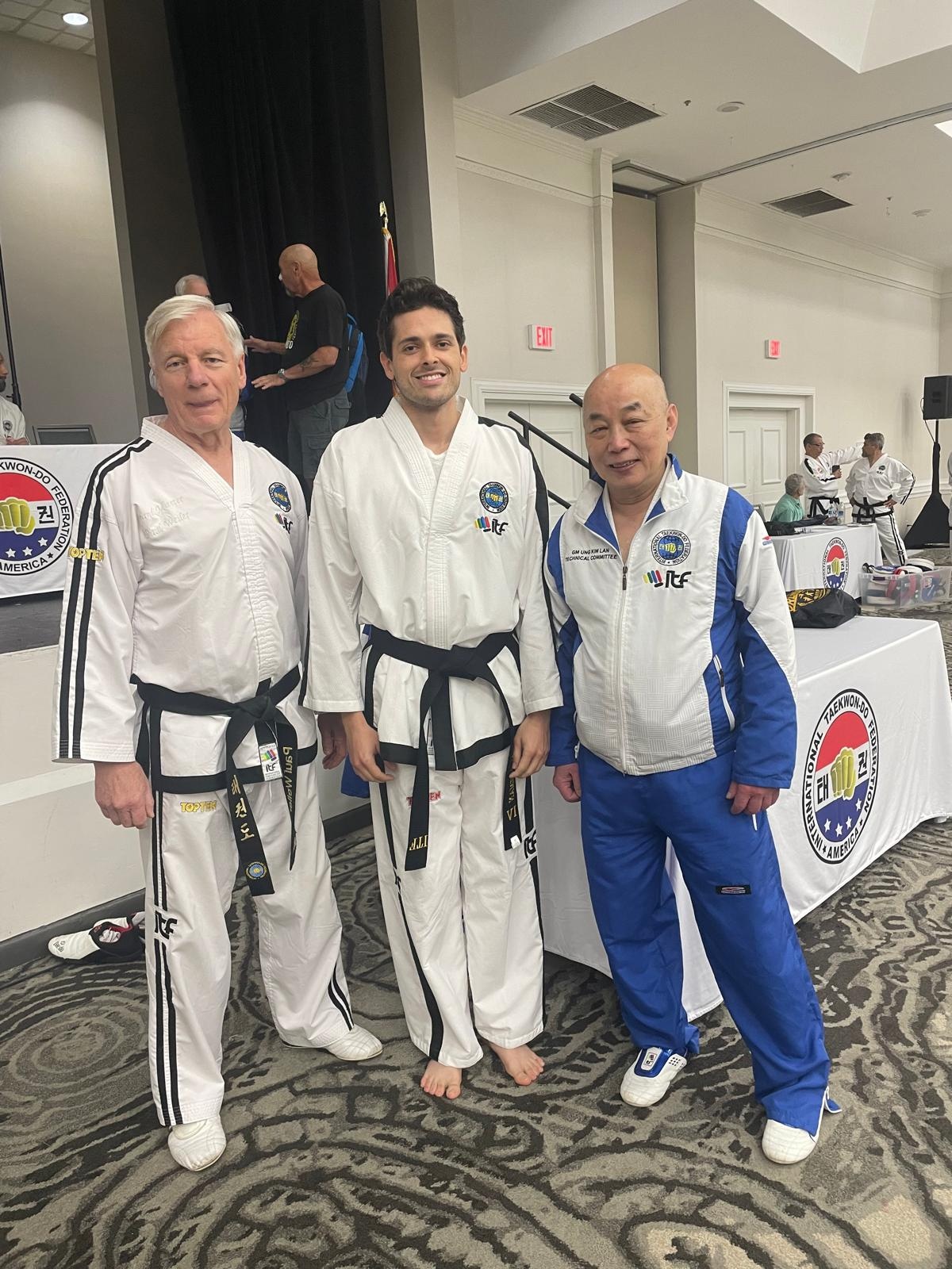 ITF Taekwon-Do instructor with senior masters